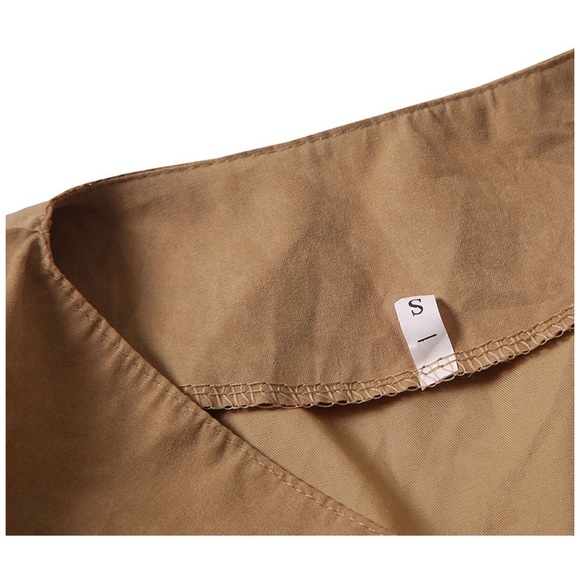 Long Waistcoat Blazer Vest Cardigan with Belt - Picture 3 of 4